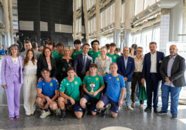 Regione Lombardia premia la squadra Under 18 del Rozzano Calcio che ha vinto il Campionato Italiano