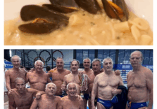 Master ’70 di Pallanuoto a Napoli dove impera il Dio Maradona ma i protagonisti sono pasta, fagioli e cozze