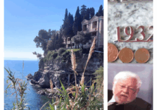 Paolo Villaggio (una vita a Roma) guarda il suo mare dal Cimitero di Sori
