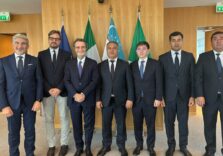 Milano, il governatore di Samarcanda in visita a Palazzo Lombardia