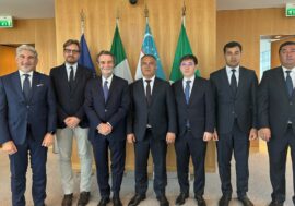 Milano, il governatore di Samarcanda in visita a Palazzo Lombardia