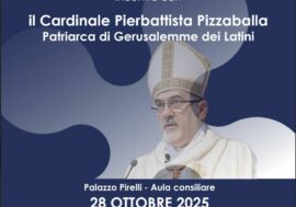 Incontro con il cardinale Pierbattista Pizzaballa in Consiglio regionale lombardo
