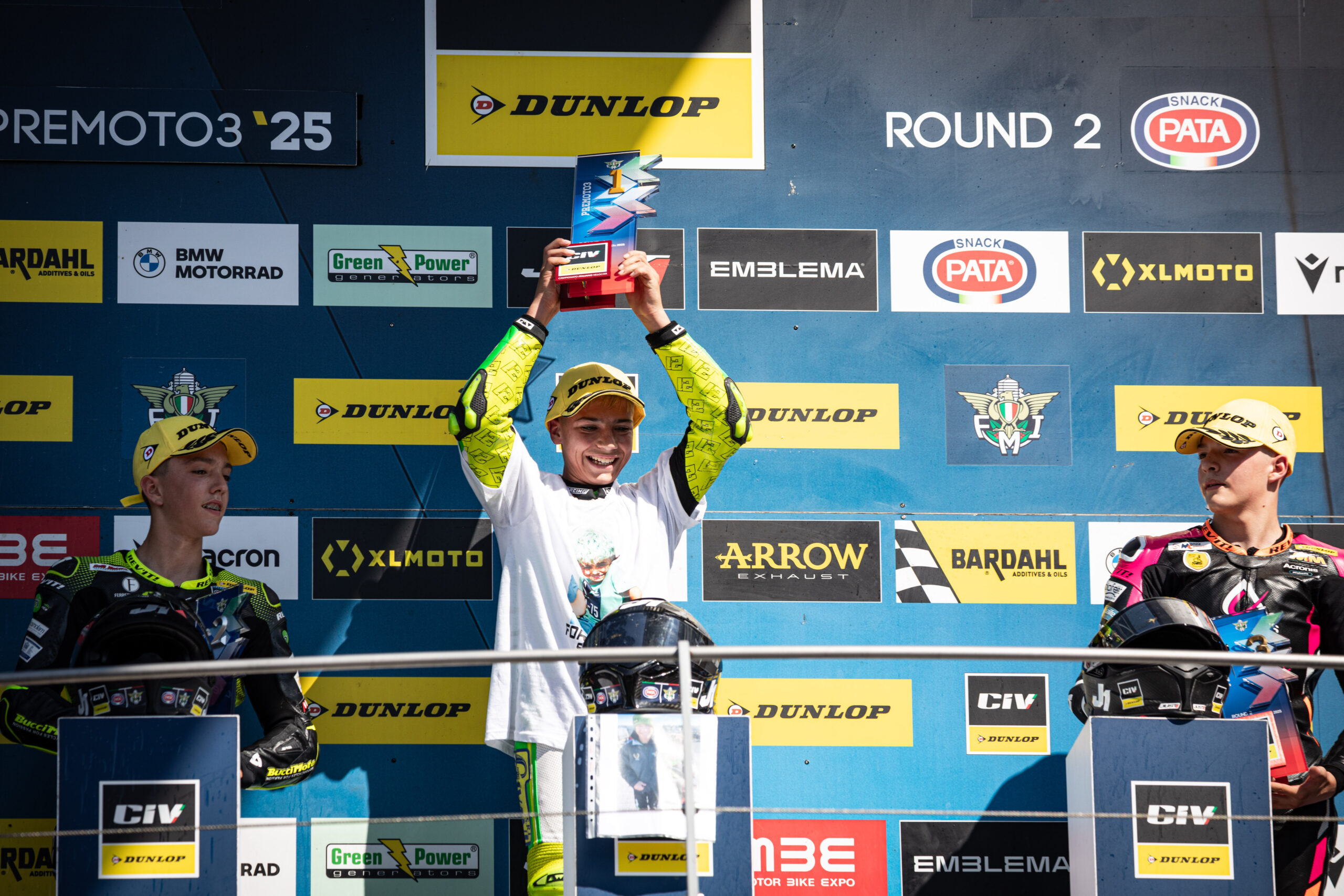 Da Sesto San Giovanni al podio del CIV: Luca Rizzi terzo in PreMoto3 a ...