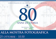 Milano, Confcommercio festeggia gli 80 anni con una mostra a Palazzo Bovara