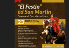 A Castelletto Stura (Cn), torna a “El Festin ed San Martin”. E l’aria riecheggia di odor di vino e storia