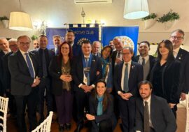 Serata di amicizia e visione con la visita del governatore Adriana Muscas al Rotary Club Roma Quirinale