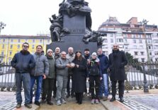 Milano, visita ufficiale del Comune al Monumento delle Cinque Giornate appena restaurato
