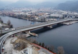 Inaugurato il nuovo Ponte Manzoni sulla Statale 36 di Lecco