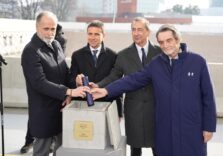 Milano, posata la prima pietra inaugurale del nuovo Centro Rai in Fiera