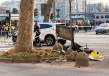 Milano, scontro tra un’auto e una moto in largo Ascari: ferito un 48enne