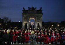 Nel nome della Pace e del Dialogo 10 religioni sotto il Braciere di Milano per chiedere una tregua olimpica
