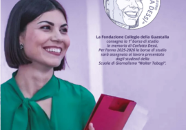 Milano, a Palazzo Lombardia la consegna della 1ª edizione della Borsa di studio intitolata alla giornalista Carlotta Dessì