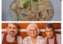“Testaieu al pesto di bottarga e prescinseua”, il nuovo piatto del tuttofare Lorenzo Basso a Cavi di Lavagna