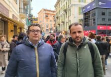 Rinnovo del contratto, Associazione e Ordine dei Giornalisti a Sanremo per il flash mob organizzato dalla Fnsi