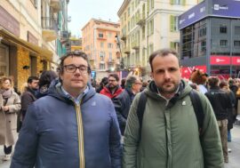 Rinnovo del contratto, Associazione e Ordine dei Giornalisti a Sanremo per il flash mob organizzato dalla Fnsi