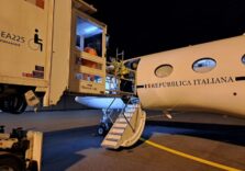 Volo sanitario dell’Aeronautica Militare da Pescara a Linate per un paziente in pericolo di vita