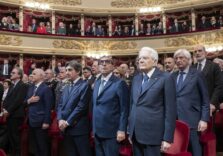 Alla Scala di Milano l’omaggio ai 150 anni del Corriere della Sera alla presenza di Mattarella / Fotogallery