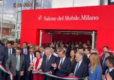 Al via la 64esima edizione del Salone del Mobile, Tajani e La Russa al taglio del nastro