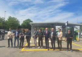 Inaugurata la nuova bicistazione della MM Linea Verde di Gessate