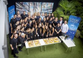 Milano, la Fondazione TOG festeggia 15 anni con un’opera d’arte creata nel suo Centro e una torta di Carlo Cracco