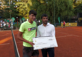 Tennis: Raffaele Ciurnelli, giovane promessa del tennis italiano, vince la prima edizione della “One Point Cup”