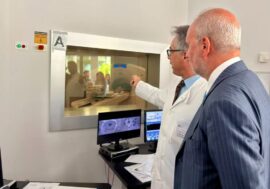 Il ministro Schillaci e l’assessore Bertolaso in visita agli Spedali Civili di Brescia