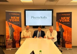 New York, per Italpress un nuovo studio tv a Times Square con Piazza Italia