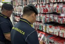 La Guardia di Finanza di Brescia sequestra 580 mila prodotti insicuri o contraffatti