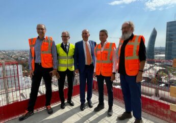 Milano, prende forma il nuovo hotel nel quartiere Portello