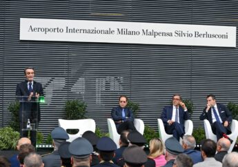L’Aeroporto Malpensa intitolato a Silvio Berlusconi