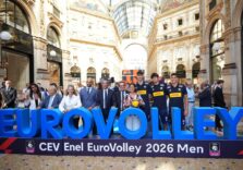 Eurovolley 2026, in Galleria Vittorio Emanuele II a Milano l’accensione del countdown clock