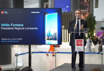 Malpensa, Fontana: aeroporto porta di ingresso di una Lombardia sempre più riconoscibile e attrattiva a livello internazionale