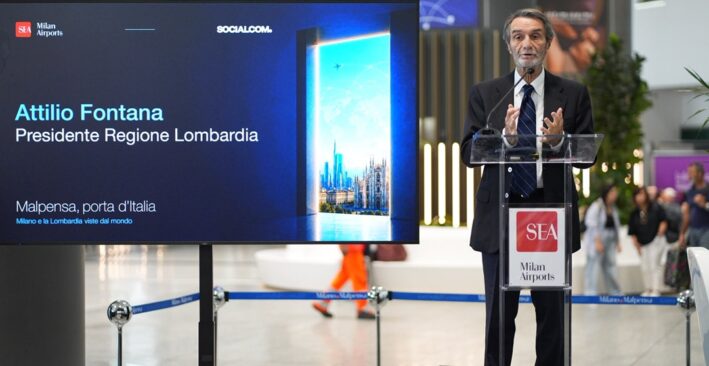 Malpensa, Fontana: aeroporto porta di ingresso di una Lombardia sempre più riconoscibile e attrattiva a livello internazionale