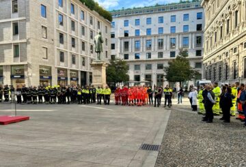 Milano, celebrata la Giornata del ringraziamento della Protezione civile