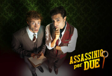 Milano, al Teatro San Babila Massimiliano Carulli e Michele Guidotti portano in scena “Assassinio per due”
