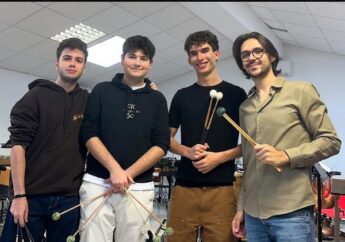 Sassari, il Percussion Ensemble del Canepa chiude “I mercoledì del Conservatorio 2026”