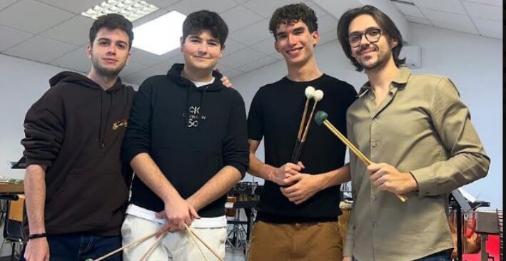 Sassari, il Percussion Ensemble del Canepa chiude “I mercoledì del Conservatorio 2026”