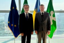 Regione Lombardia, il governatore Attilio Fontana incontra l’ambasciatore ucraino Ihor Brusylo