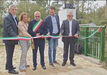 Inaugurata vasca di laminazione sul torrente Guisa a Garbagnate Milanese