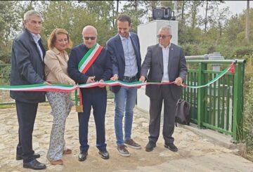 Inaugurata vasca di laminazione sul torrente Guisa a Garbagnate Milanese
