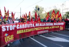 Sciopero generale, a Milano i due cortei confluiscono a piazzale Loreto. Manifestazione diretta verso la tangenziale