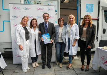 Ottobre Rosa, in piazza Città di Lombardia il camper di Salute Donna: prevenzione e diagnosi precoce fondamentali